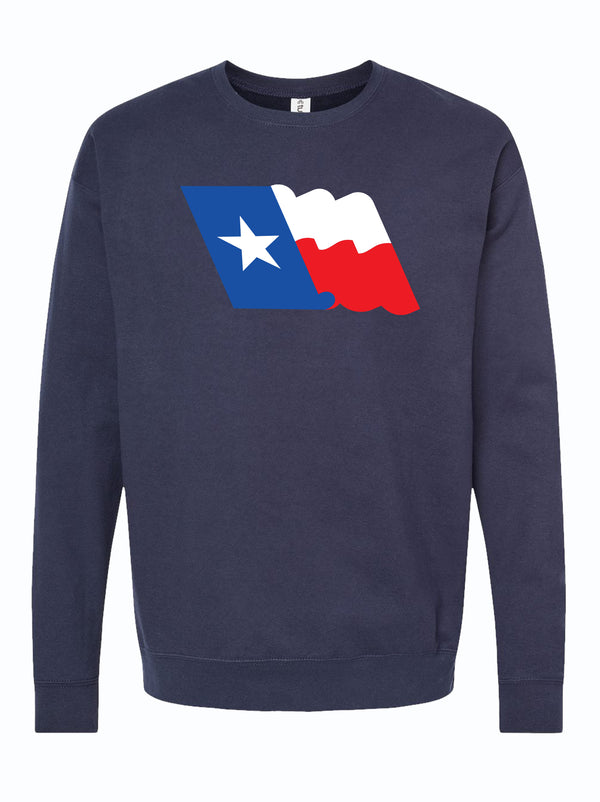 Texas Flag Crew Neck Sweater