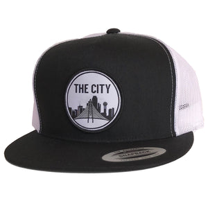 The City Patched Flat Bill Hat - Bullzerk