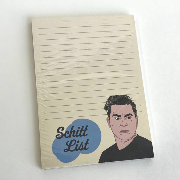Schitt List Notepad