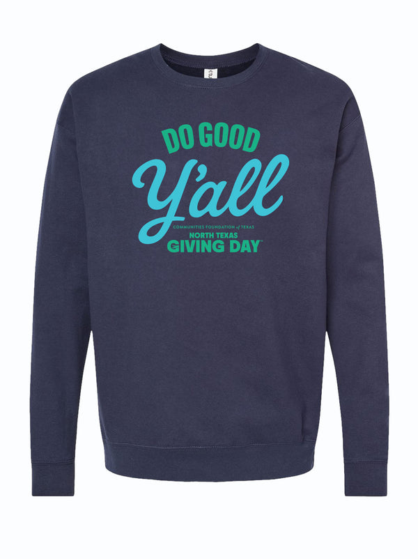 Do Good Y'all Sweater - Navy