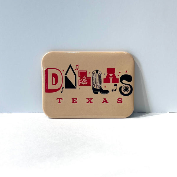 Dallas Clipart Magnet