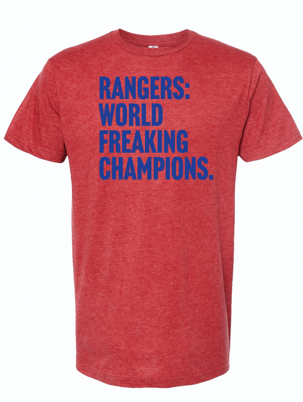 Rangers World Freaking Champions