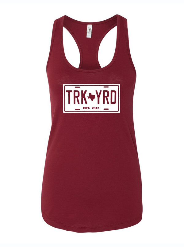 Truck Yard License Plate Racer Tank