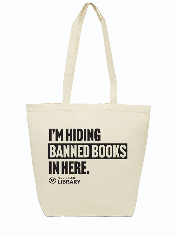 I’m Hiding Banned Books Tote Bag