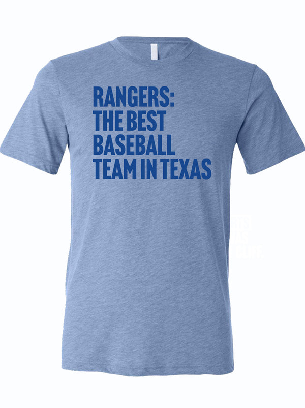Rangers: The Best Baseball Team In Texas