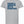Light Gray tshirt with text reading 