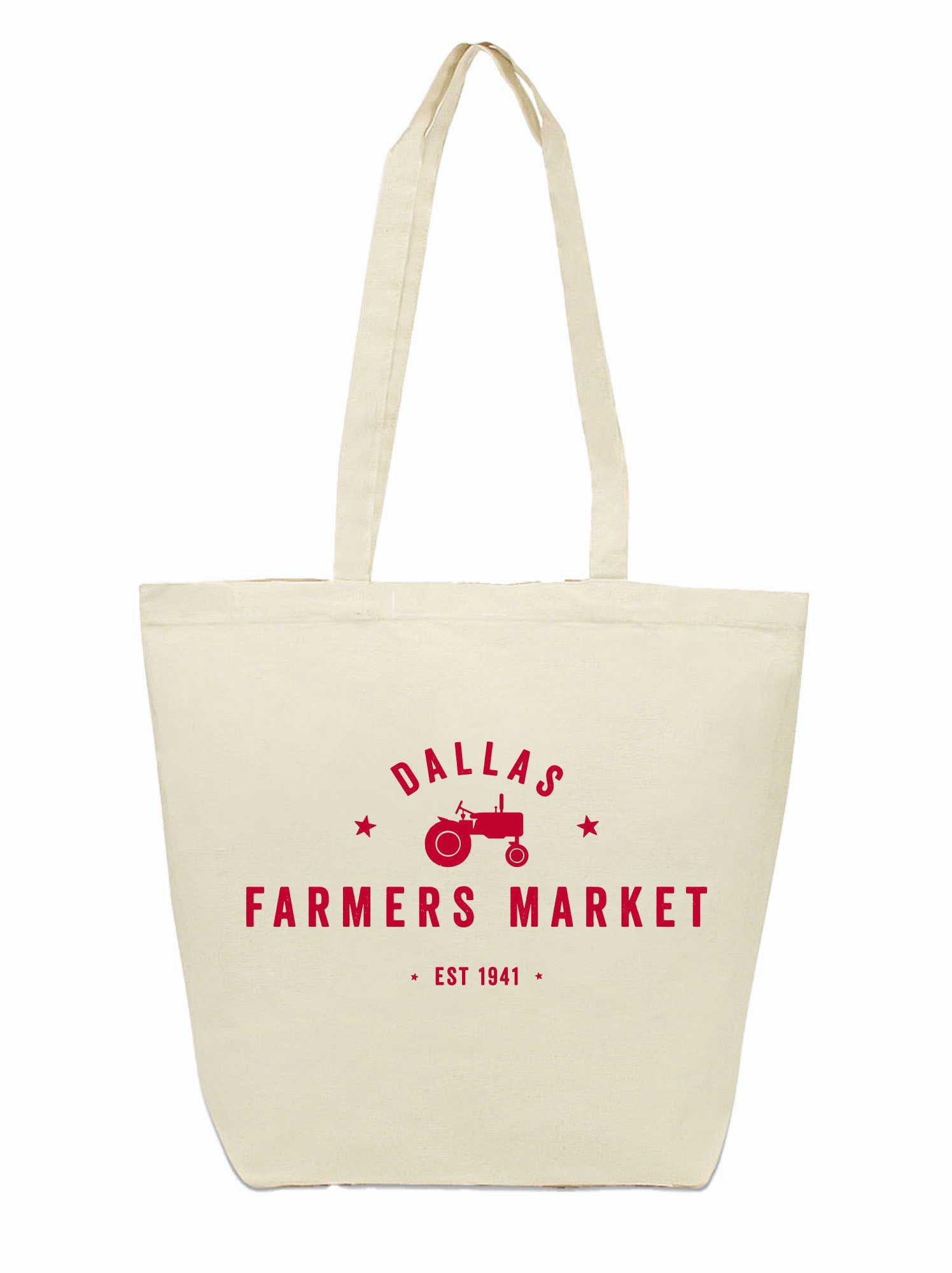 Dallas Farmers Market Tote Bag - Main Image