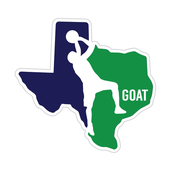 Texas Goat Sticker GOAT Sticker | Bullzerk