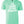 Mint green shirt that reads 