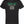 Black tshirt with graphic design of a hockey net underneath text reading 