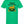 Green tshirt with graphic design of a pot of queso with chips, underneath text reading 