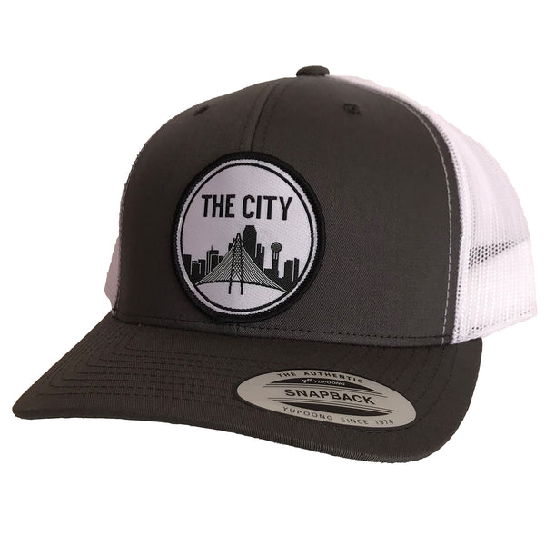 The City Patched Curved Bill Hat - Bullzerk