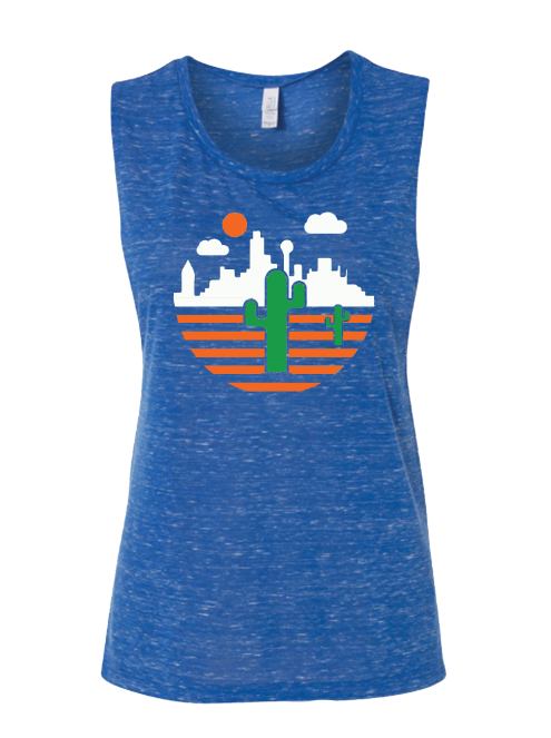 Women's Cactus Muscle Tank - Bullzerk