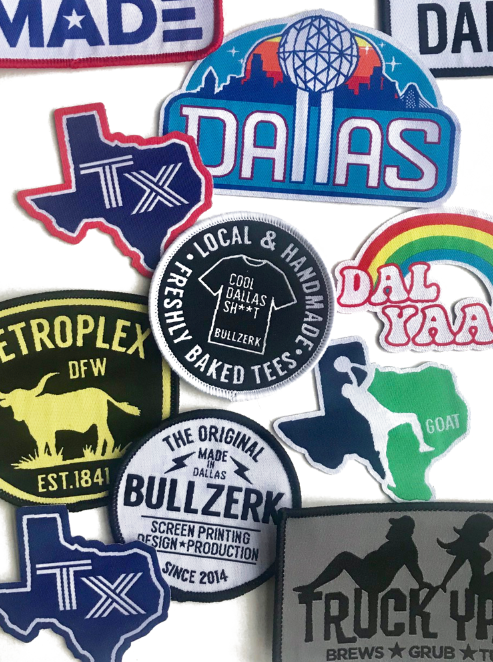 Dallas Texas Large Iconic Collage Patch Embroidered Iron On – Patch  Collection