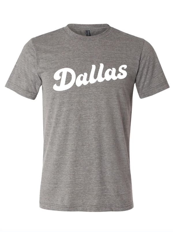 Dallas script shirt from Bullzerk in TX