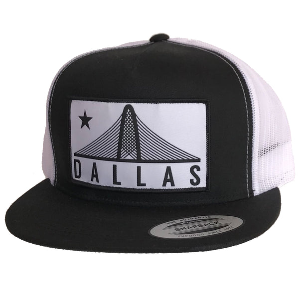 Trinity Dallas Patched Flat Bill Hat - Bullzerk