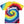 Bright-colored Tie-dye t-shirt with 'Dallas' written in a script white text.