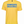 Yellow tshirt with a graphic of text reading 