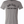 Gray tshirt with text design reading 