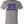 Gray tshirt with text reading 