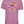 Mauve pink tshirt with graphic design of a cartoon character shaped like Texas wearing sunglasses and sneakers underneath text reading 
