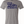 Gray tshirt with graphic design of a cowboy spur next to text reading 
