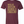 Maroon tshirt with text reading 